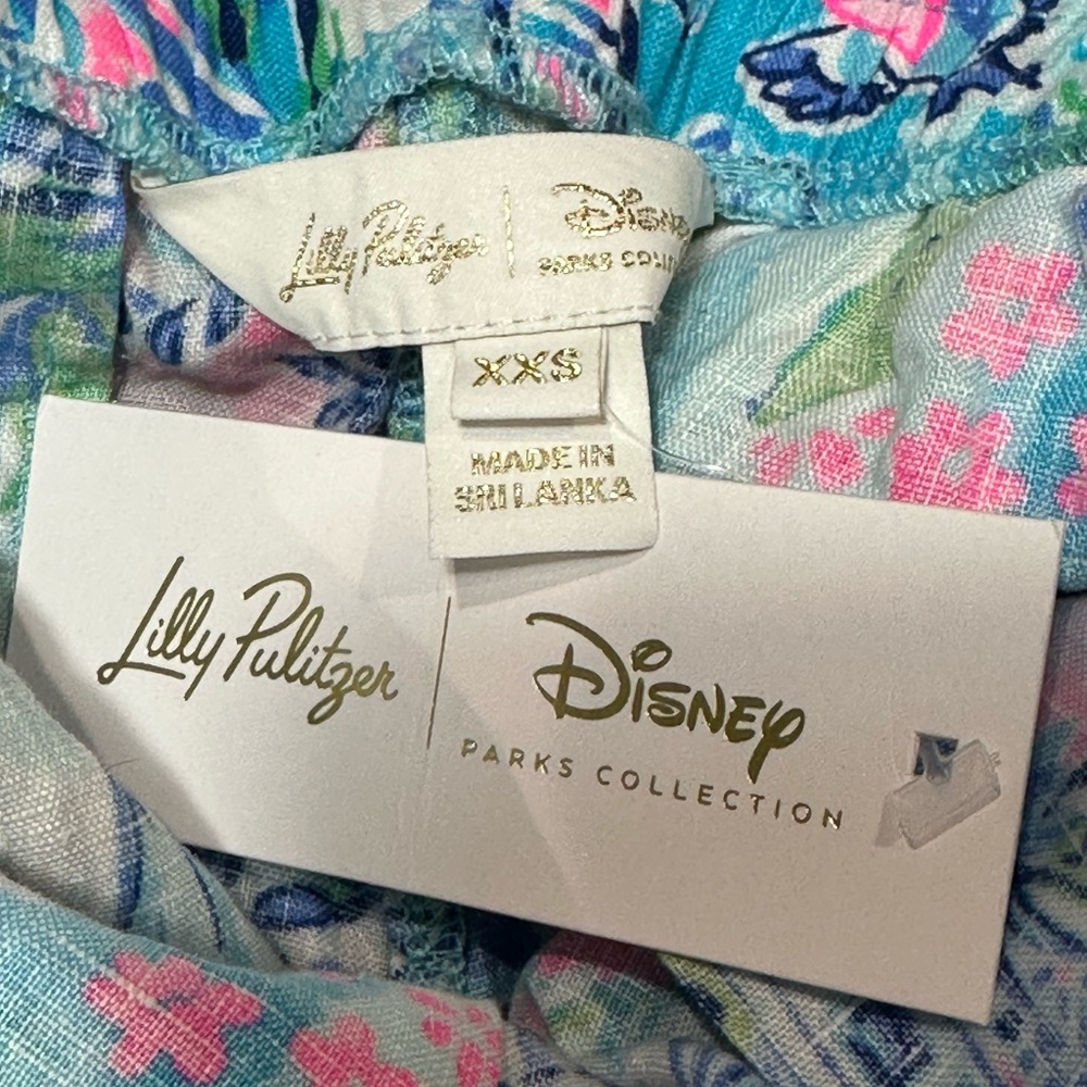 Disney- Cinderella -Lilly Pulitzer-Athletic Shorts- Girls/ Woman- Elastic waist- - Picture 2 of 11